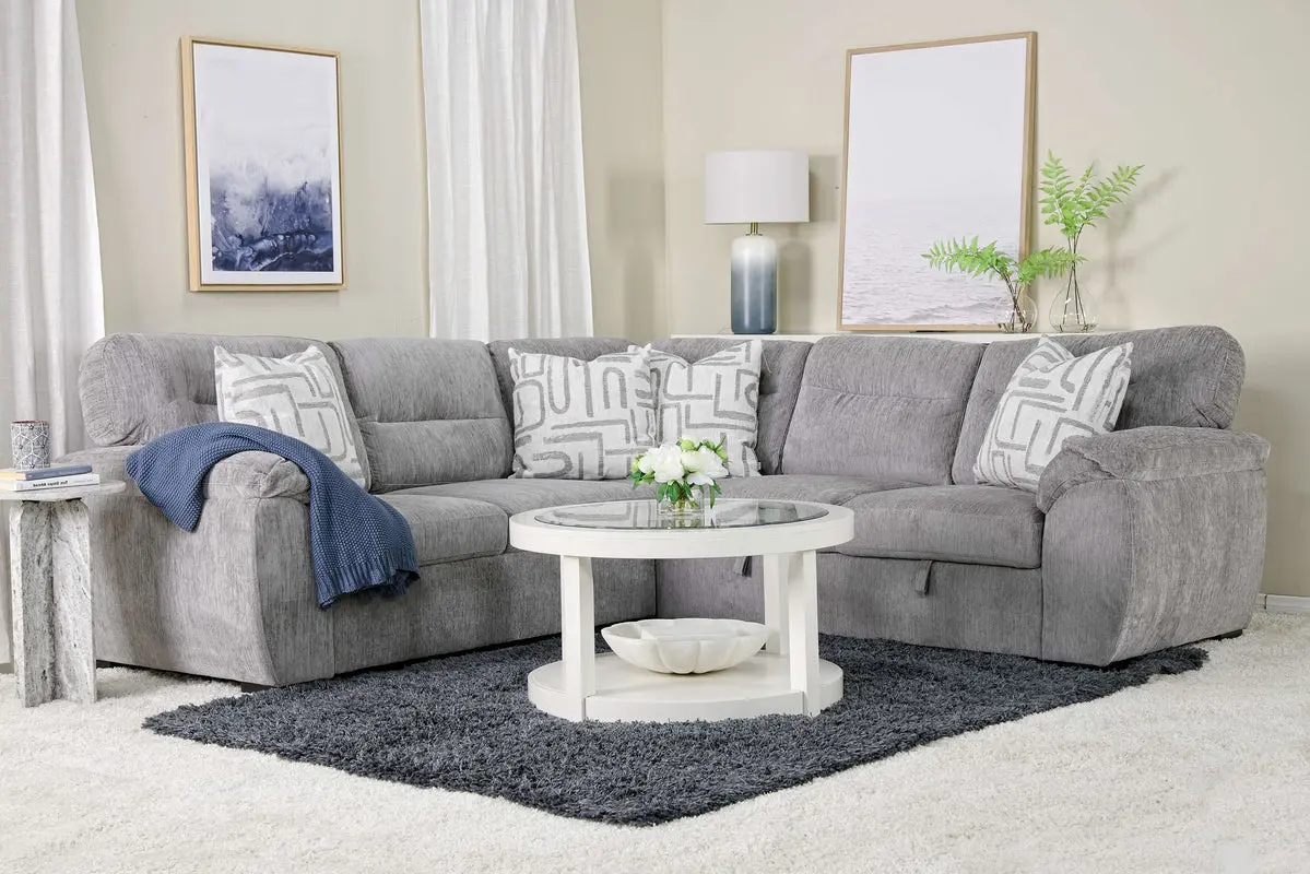 Wanda Full Tux Sleeper Sectional - Image 4