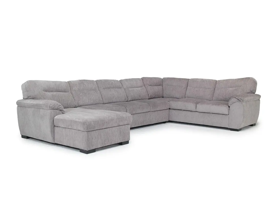 Wanda Queen Pullout Tux Chaise Sectional