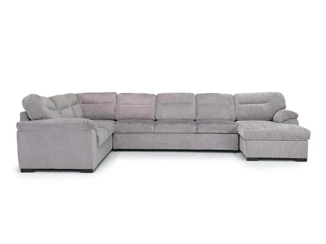 Wanda Queen Pullout Tux Chaise Sectional - Image 4