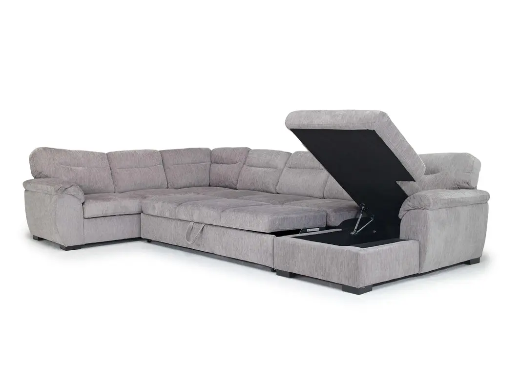 Wanda Queen Pullout Tux Chaise Sectional - Image 6