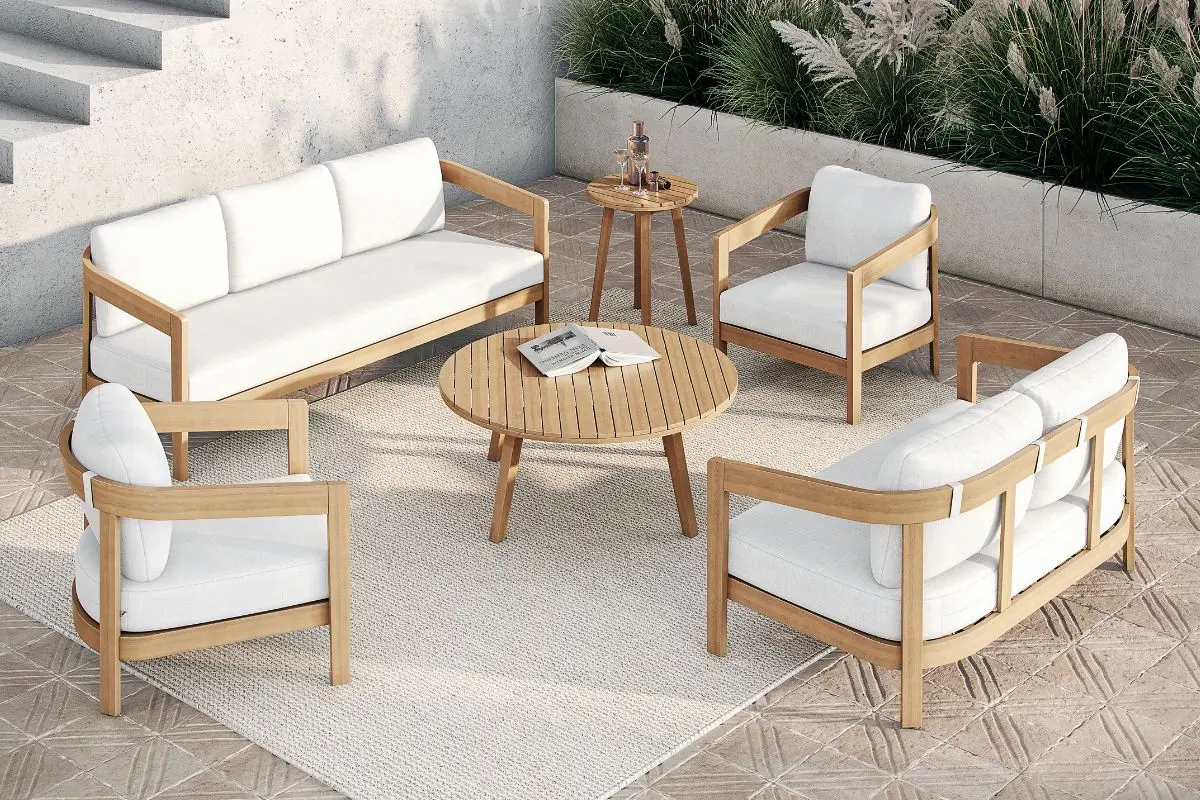Wesley Outdoor Sofa - Image 7