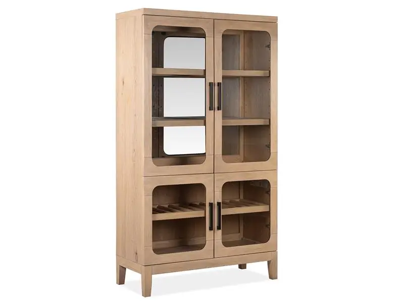 White Oak Buffet & Hutch