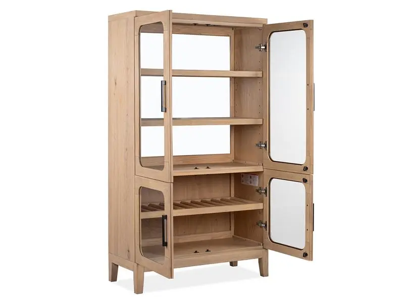 White Oak Buffet & Hutch - Image 2