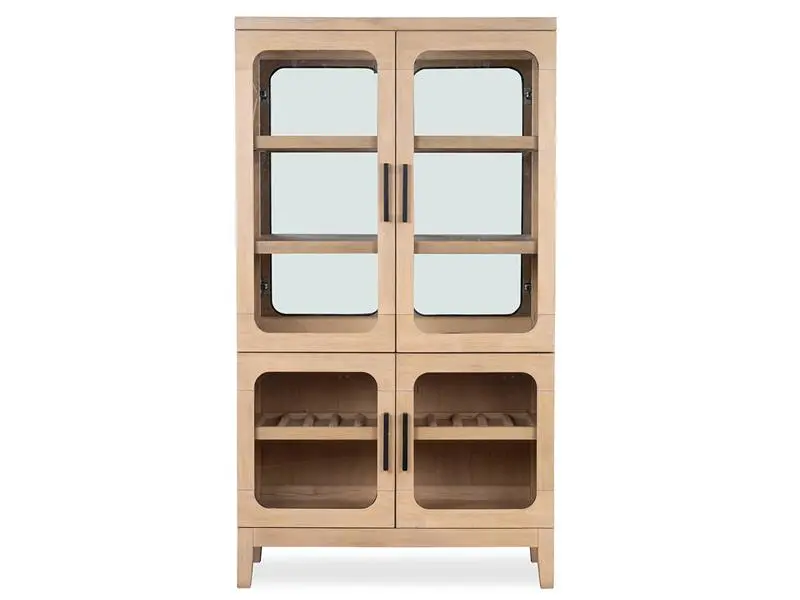 White Oak Buffet & Hutch - Image 3