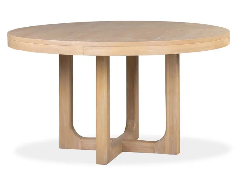 White Oak Round Dining Table