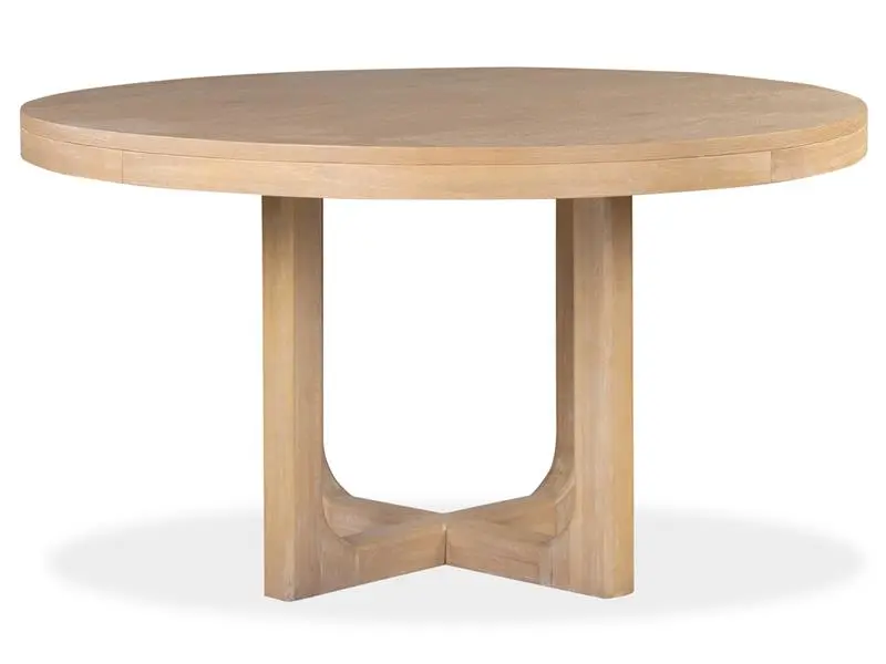 White Oak Round Dining Table - Image 2
