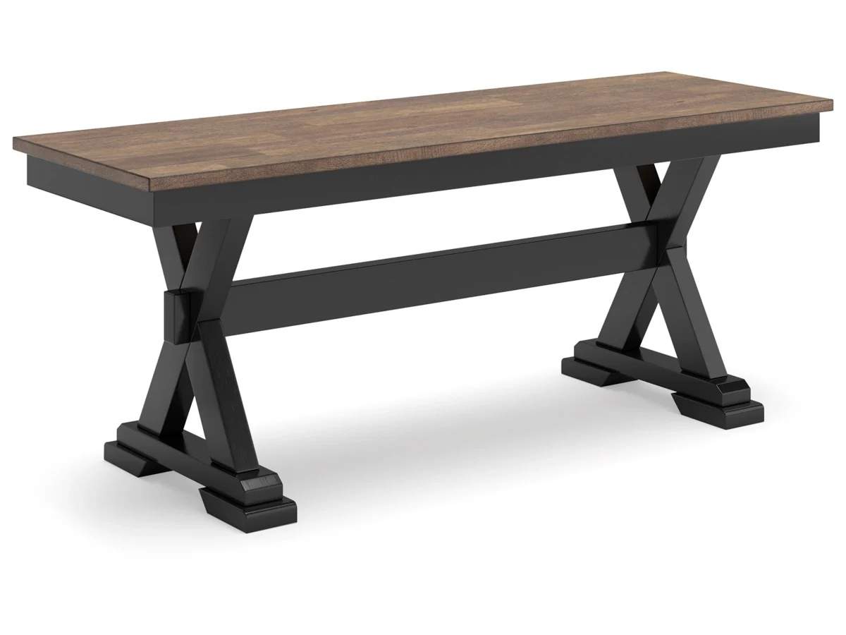 Wildenauer Dining Table & 4 Chairs & Bench - Image 6