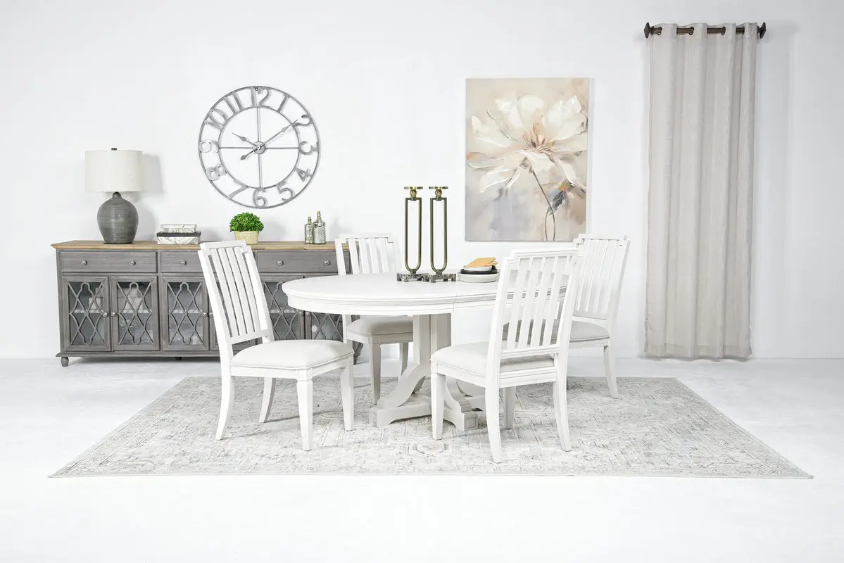 Willowbrook Round Dining Table & 4 Chairs - Image 3