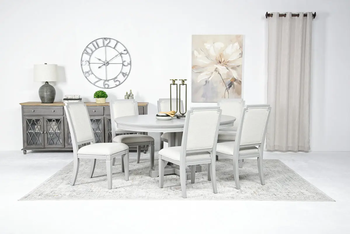 Willowbrook Round Dining Table & 6 Chairs - Image 2