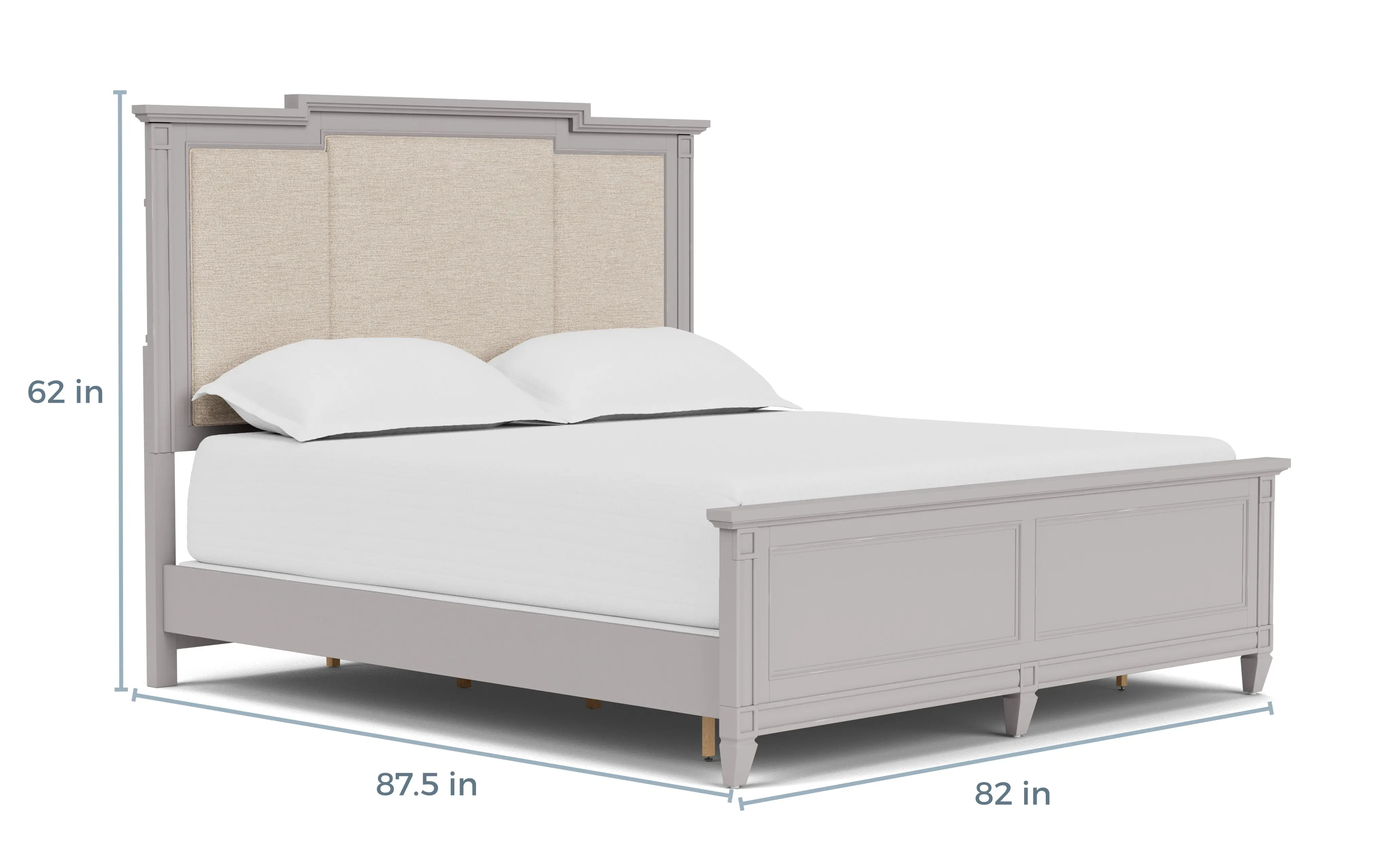 Willowbrook Upholstered Panel Bed - Image 63