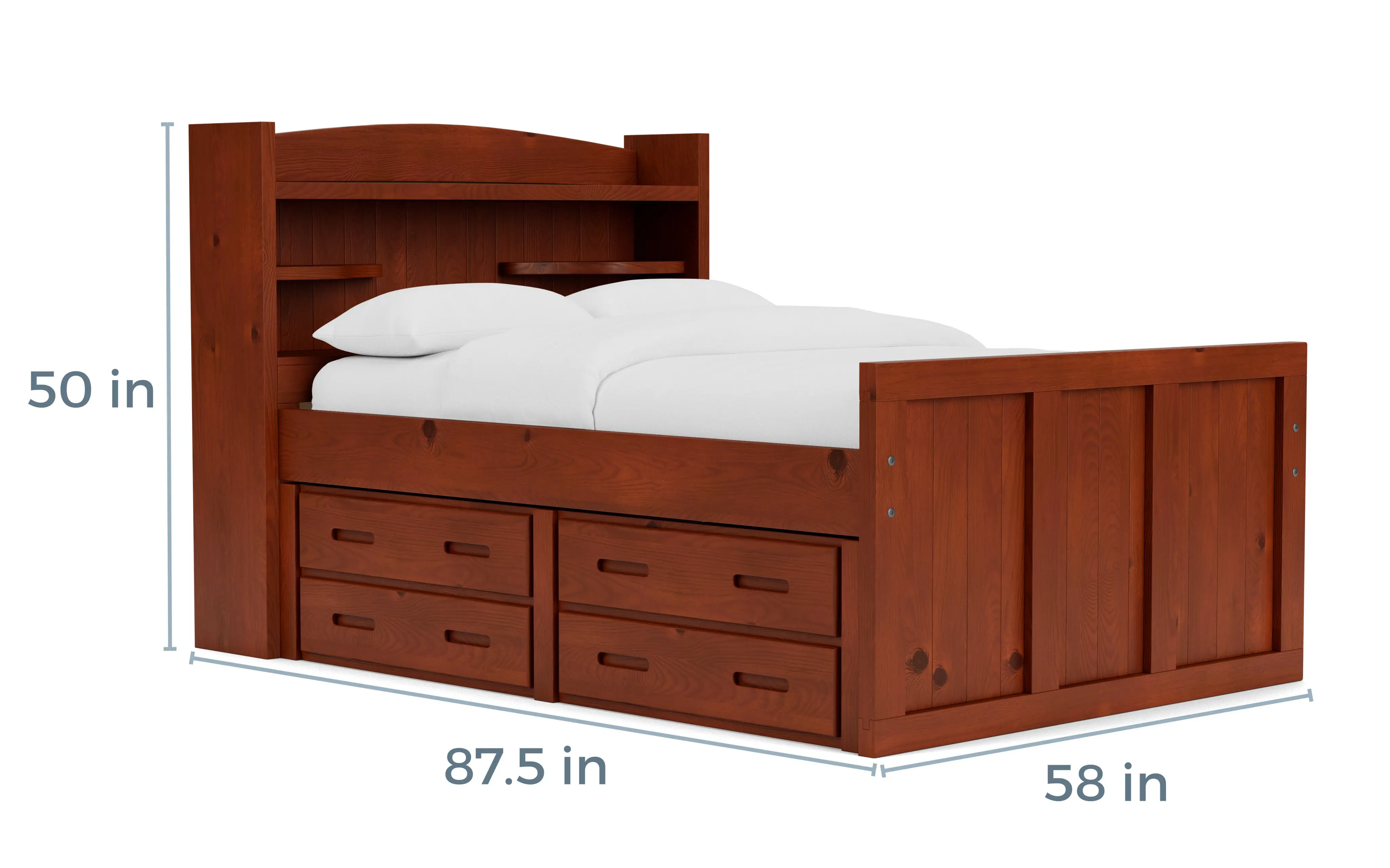 Young Pioneer Bookcase Bed - Image 10