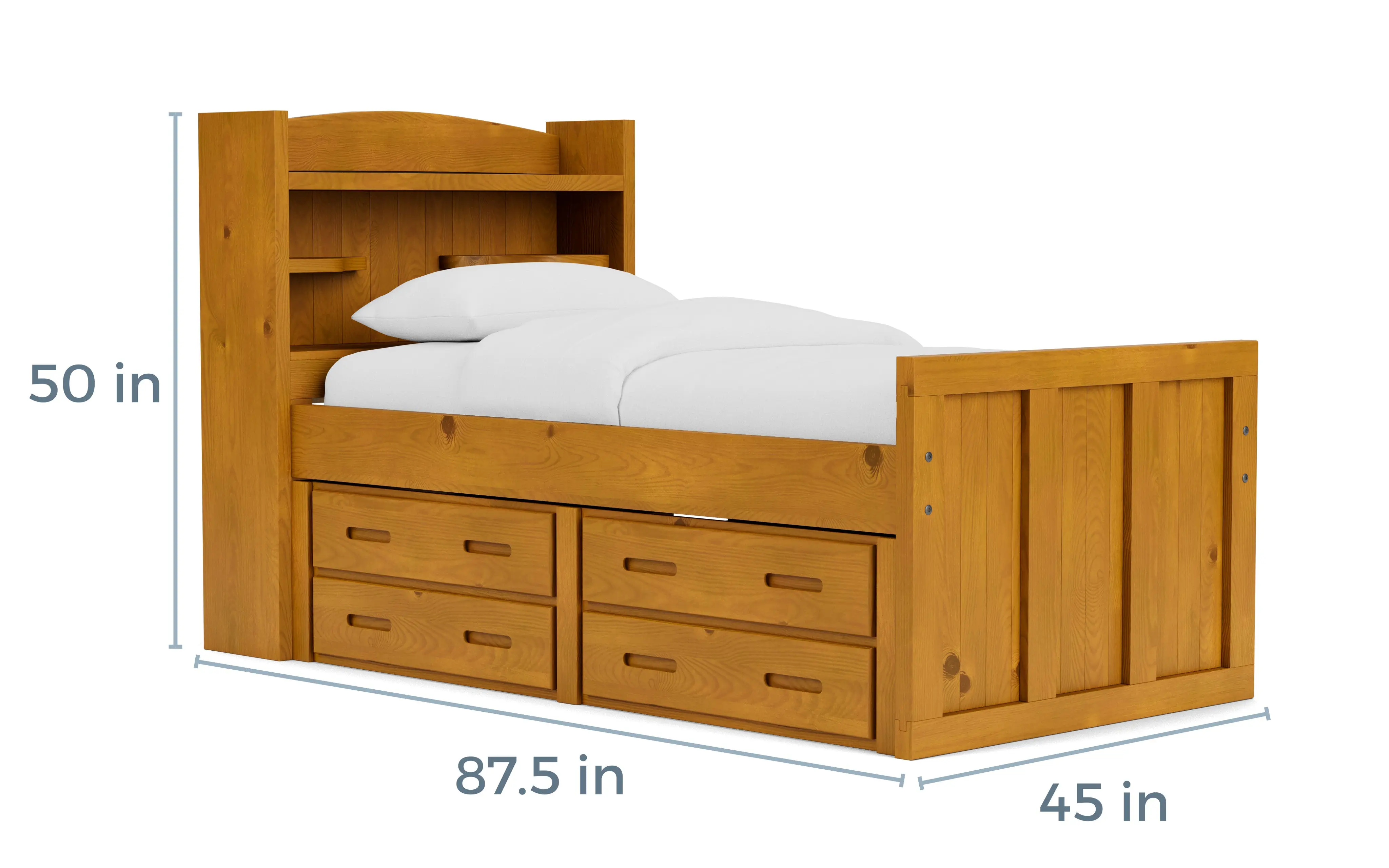 Young Pioneer Bookcase Bed - Image 5
