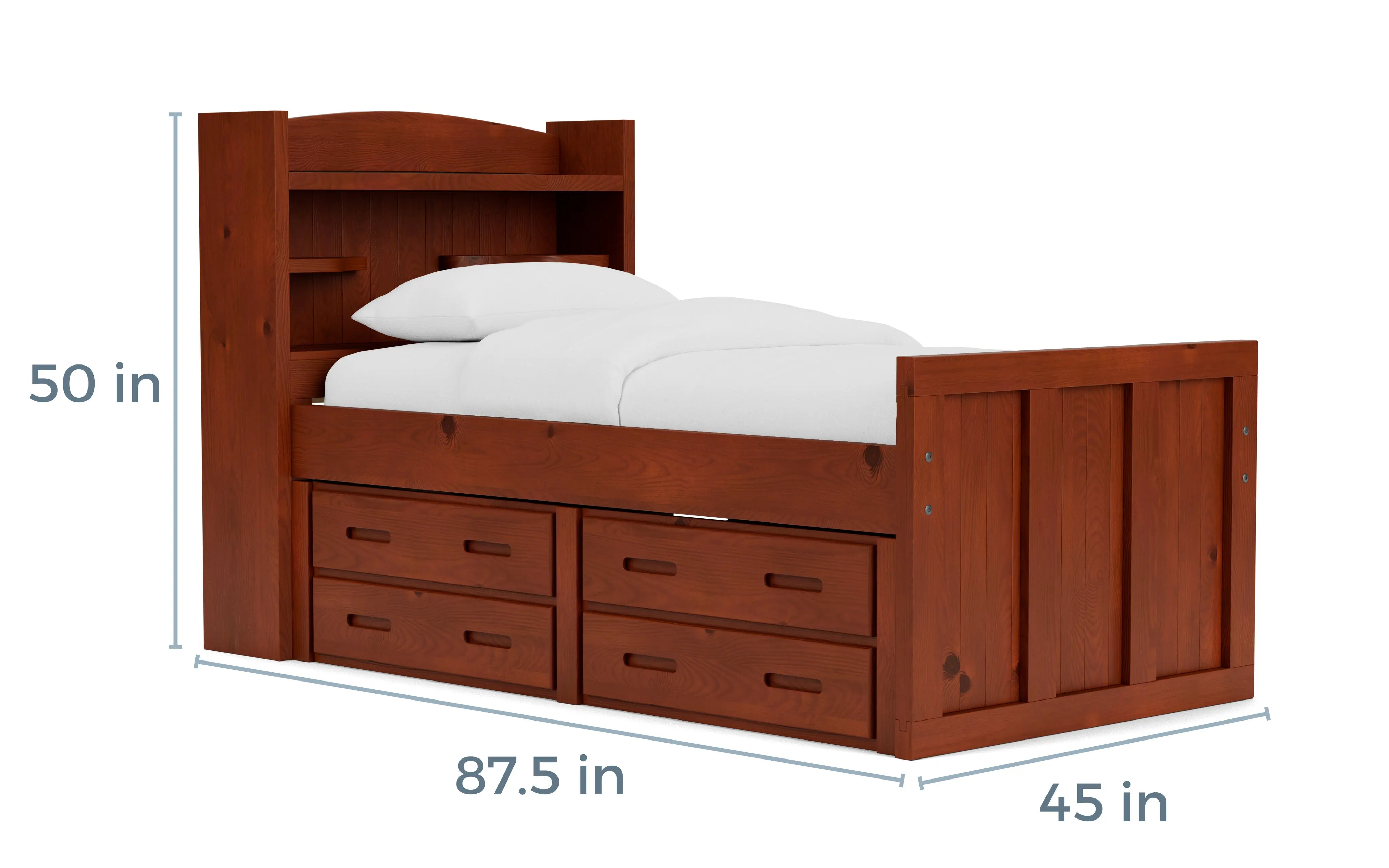 Young Pioneer Bookcase Bed - Image 9
