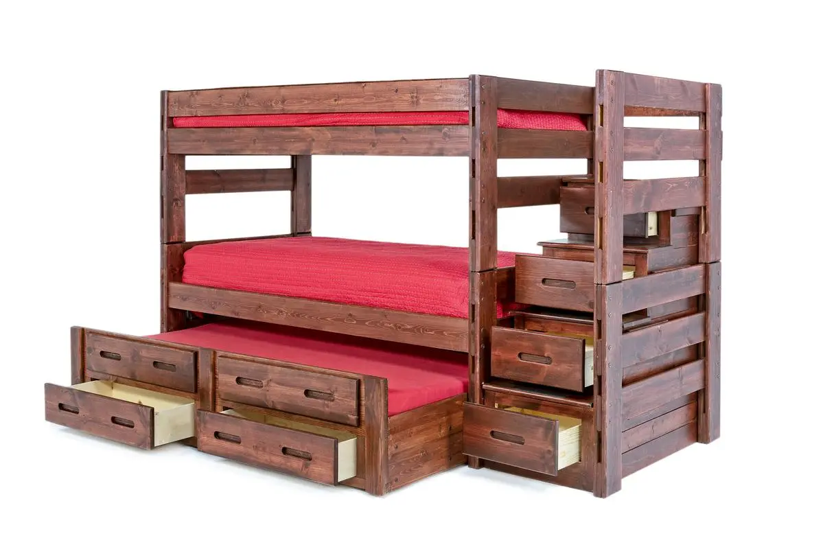 Young Pioneer Bunk Bed With Trundle Bed - Image 12