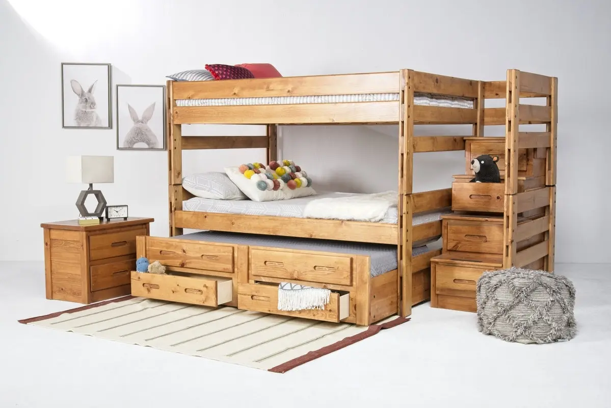 Young Pioneer Bunk Bed With Trundle Bed - Image 17