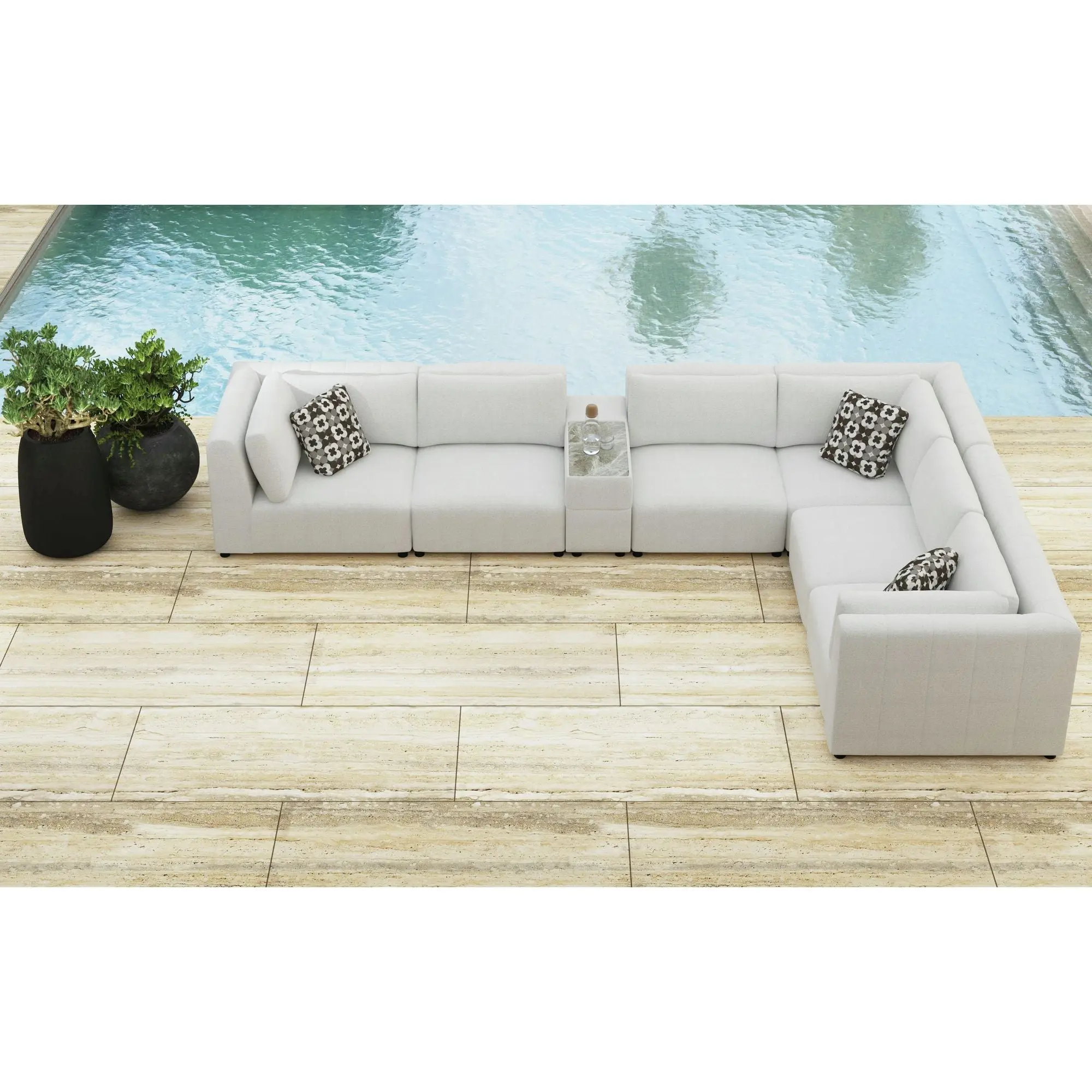 Zandara Outdoor Corner Chair - Image 8