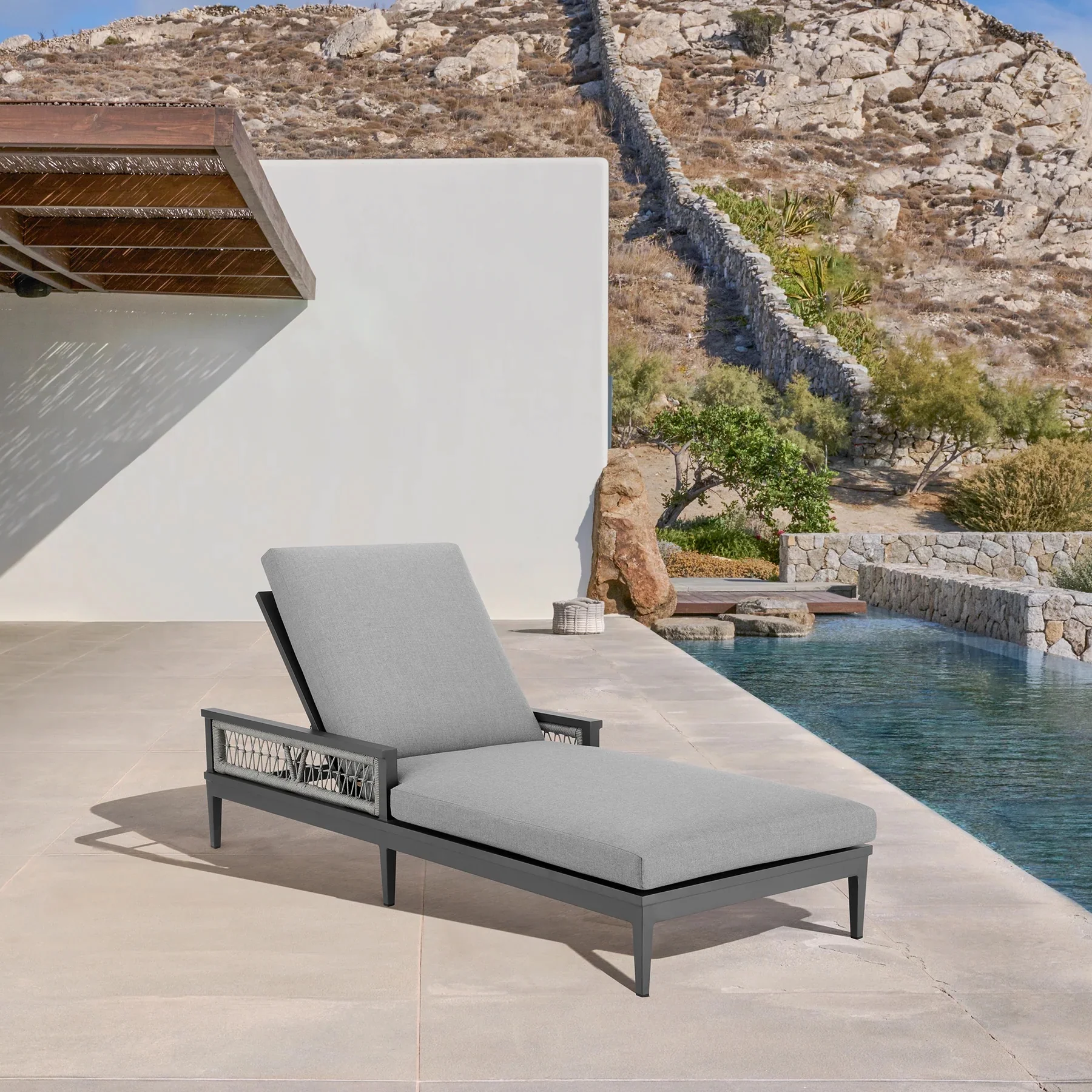 Zella Outdoor Lounge Chaise - Image 10